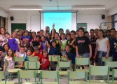 Aceite de oliva y periodismo digital unidos en el Colegio Alto Aragón de Barbastro por Fot-Oleo