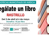 Rastrillo de libros en las Bibliotecas Municipales de Huesca