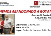 Conferencia: ¿Hemos abandonado a Goya?