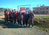 La finalización del albergue escuela La Sabina de Fonz, más cerca tras la clausura del II Taller de Empleo