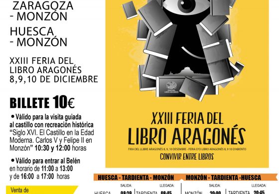 XXIII FLA: 33 editoriales, 80 libros a escena, 120 escritores en vivo, dos trenes culturales, Luz Gabás, La Ronda de Boltaña…