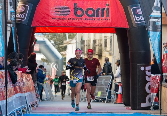 José Antonio Muro y Ana Revilla, vencedores del II Estiva Extrem de Monegrillo, puntuable para el II Monegros Trail Series