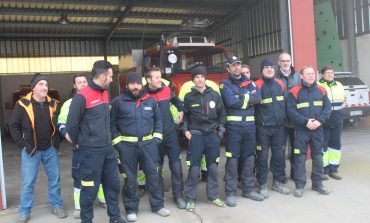 Los bomberos de la Comarca del Cinca Medio muestran su rechazo a la denuncia que exige el cierre del servicio