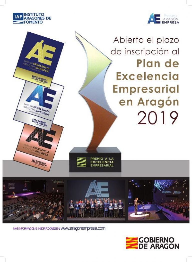 Hasta el 31 de enero abierto el plazo de inscripción al Plan de Excelencia Empresarial en Aragón 2019