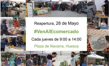 VUELVE EL MERCADO AGROECOLÓGICO DE HUESCA