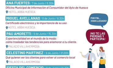 Comienza la semana del comercio 2022 en Huesca