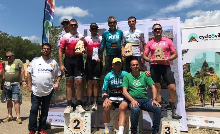 Pedal Store-Club Ciclista Barbastro destaca en el Open BTT de las Cinco Villas