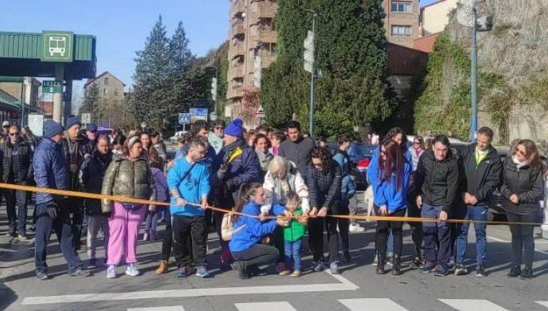 Down Huesca celebra en Sabiñánigo su II Marcha Solidaria