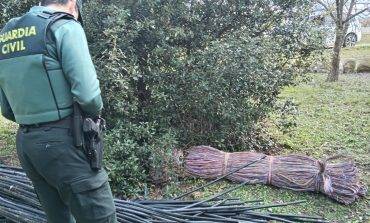 Detenido por robar cable de cobre en el término municipal de Lupiñén-Ortilla