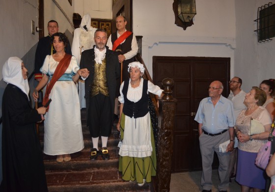 El Palacio Valdeolivos de Fonz regresa a 1814 con una nueva visita teatralizada