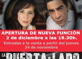 Acordada una nueva función en Monzón de ´La puerta de al lado´ a las siete y media de la tarde, el 2 de diciembre