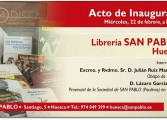 Nueva librería SAN PABLO en Huesca