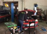 La Guardia Civil detecta un taller ilegal de reparación de automóviles en la Comarca de la Hoya de Huesca