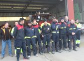 Los bomberos de la Comarca del Cinca Medio muestran su rechazo a la denuncia que exige el cierre del servicio