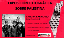 La fotógrafa Sandra Barrilaro visita mañana su  Exposición sobre Palestina en Huesca